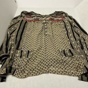 Free People sheer top size S